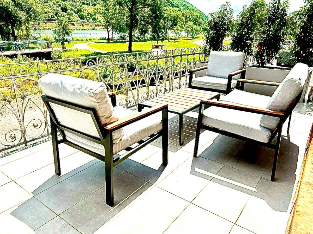 Direct Moselle View 200M² 4 Sz 10Pers Terrace Apartment Sankt Aldegund Bagian luar foto